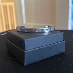 Mint and Lily Bangle Bracelet